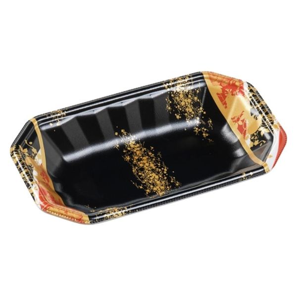 エフピコ 発泡トレー メガプレート20-12(30)平 流華赤 4C992021 1ケース(1800個(100個×18)（直送品）