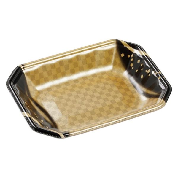 エフピコ 発泡トレー メガプレート20-15(30)平 波格子金 4C992915 1ケース(1200個(100個×12)（直送品）