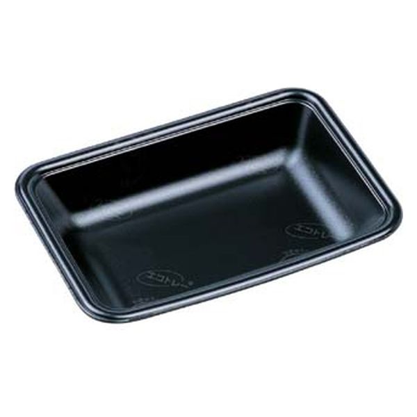 エフピコ 発泡トレー FLB-O12-33 エコ黒 新 4F143129 1ケース(2100個(100個×21)（直送品）