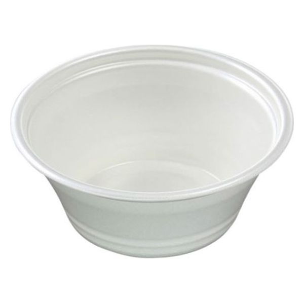 エフピコ 麺容器 MFPホット麺18小(73)絞 白 4M001184 1ケース(600個(50個×12)（直送品）