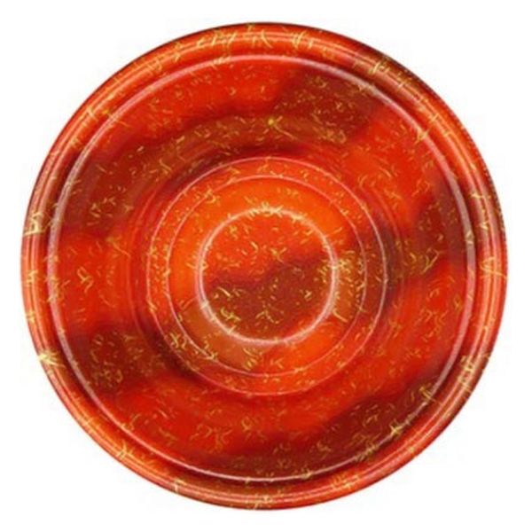 エフピコ 麺容器 MFPホット麺17(70)絞 ゆら赤黒 4M001177 1ケース(750個(50個×15)（直送品）