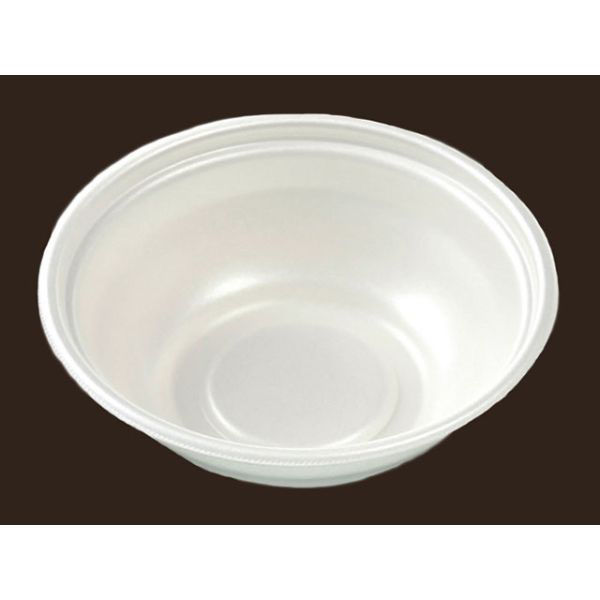 エフピコ 麺容器 MFPホット麺19(61)鉢 白 4M002194 1ケース(600個(50個×12)（直送品）