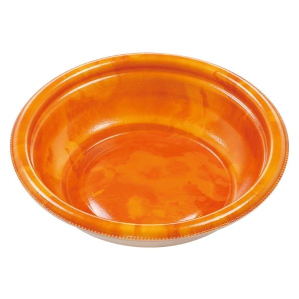 エフピコ 惣菜容器 MFPデリプレ丸16 本体 カフェOR 4M016003 1ケース(800個(50個×16)（直送品）