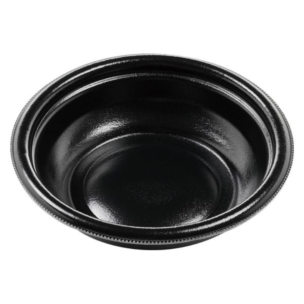 エフピコ 惣菜容器 MFPデリプレ丸16 本体 黒 4M01600A 1ケース(800個(50個×16)（直送品）