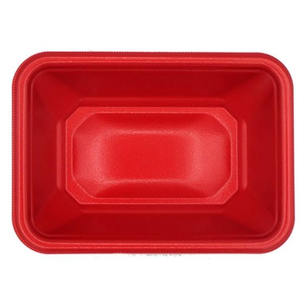 エフピコ どんぶり容器 MFP角丼-16-11 本体 M赤黒 4M016111 1ケース(1500個(50個×30)（直送品）