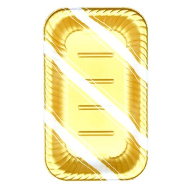 エフピコ オードブル容器 MFPティアラ角皿25-15 スラン金 4M022556 1ケース(1200個(50個×24)（直送品）