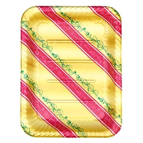 エフピコ オードブル容器 MFPティアラ角皿25-19 リッチ赤 4M025188 1ケース(600個(50個×12)（直送品）