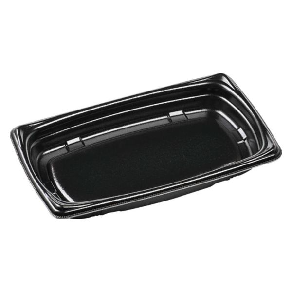 エフピコ 惣菜容器 MFP角デリ25-15(37) 本体 黒W 4M025352 1ケース(400個(25個×16)（直送品）