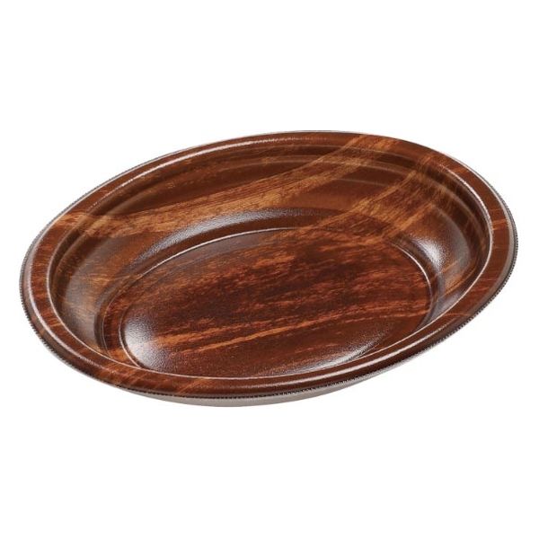 エフピコ 軽食容器 MFPデリプレ25-18 本体 風木BR 4M025802 1ケース(300個(25個×12)（直送品）