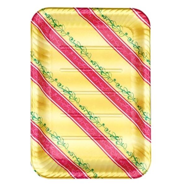 エフピコ オードブル容器 MFPティアラ角皿30-21 リッチ赤 4M030208 1ケース(400個(50個×8)（直送品）