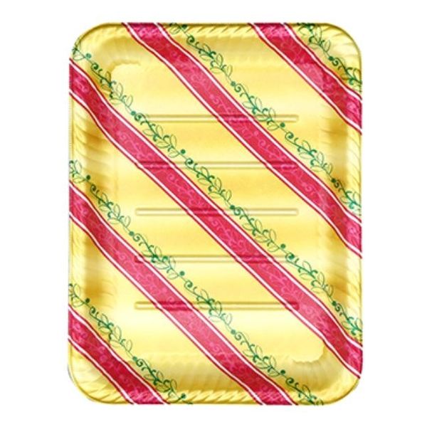 エフピコ オードブル容器 MFPティアラ角皿31-24 リッチ赤 4M031238 1ケース(200個(50個×4)（直送品）