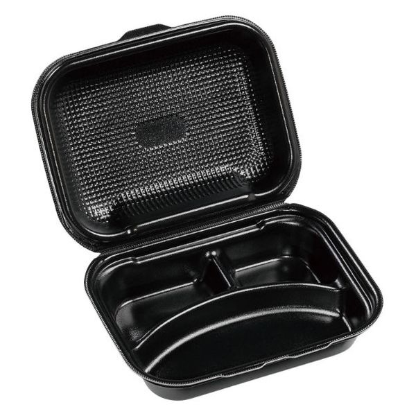 エフピコ 弁当容器 DLVボーノ23-18-1MFP 黒W 4M032603 1ケース(180個(30個×6)（直送品）