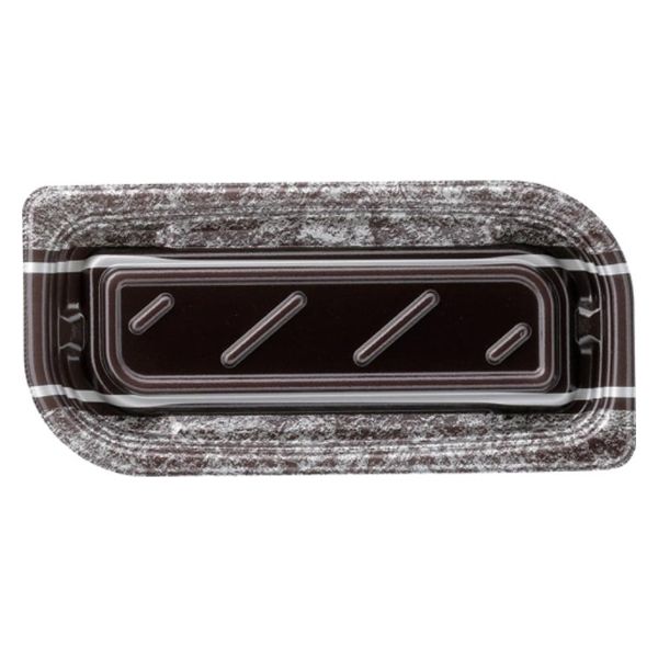 エフピコ 惣菜容器 MFPわかば24-11 グリエ黒 4M092416 1ケース(800個(50個×16)（直送品）