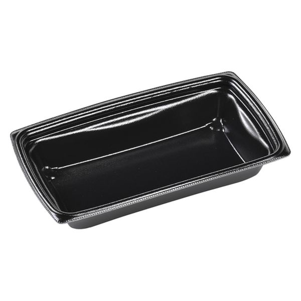 エフピコ 軽食容器 MFP温デリ25-15(46) 本体 黒W 4M54255A 1ケース(600個(50個×12)（直送品）