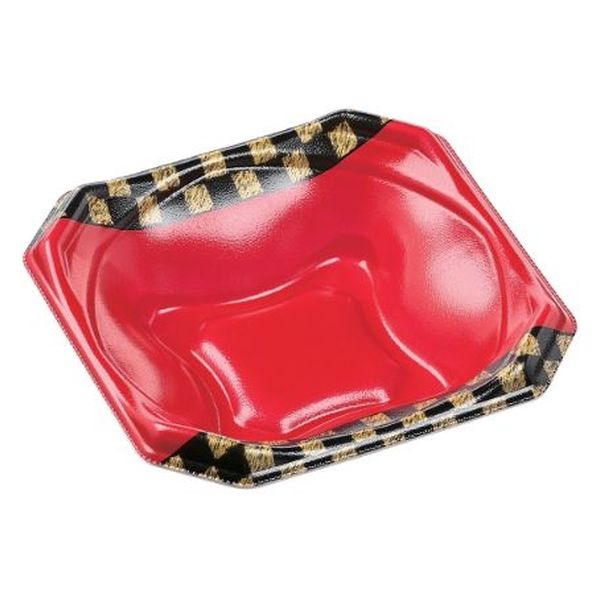 エフピコ どんぶり容器 MFPかぐら丼16-16 本体 室町内朱 4M631616 1ケース(1200個(50個×24)（直送品）