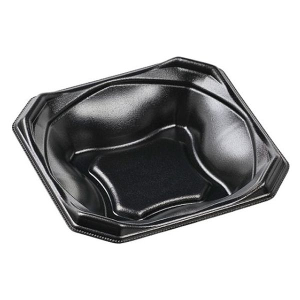 エフピコ どんぶり容器 MFPかぐら丼17-17 本体 黒 4M63171A 1ケース(900個(50個×18)（直送品）