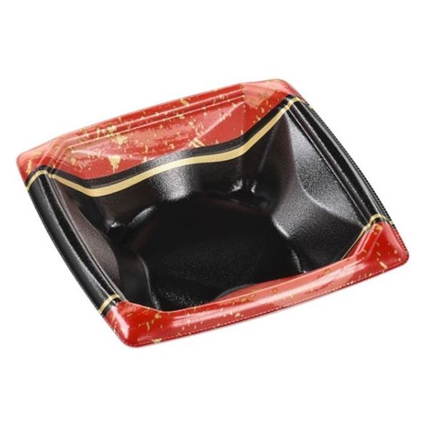 エフピコ どんぶり容器 MFPアーチ丼16-16 本体 大成赤 4M701612 1ケース(1200個(50個×24)（直送品）