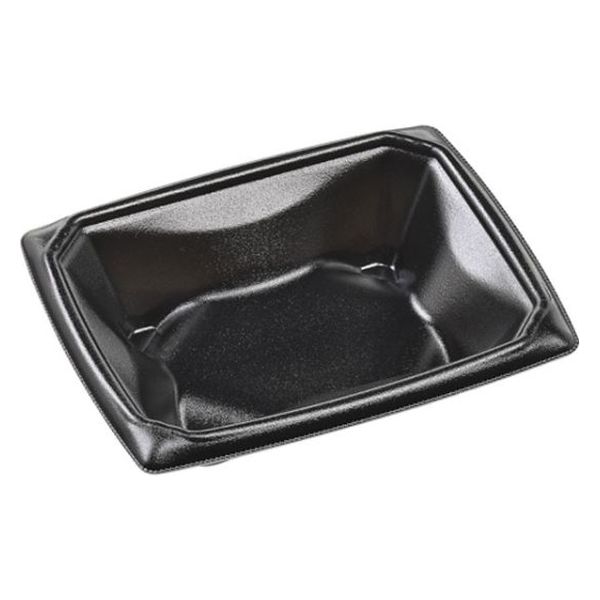 エフピコ どんぶり容器 MFPアーチ丼20-16 本体 黒 4M70201A 1ケース(1000個(50個×20)（直送品）
