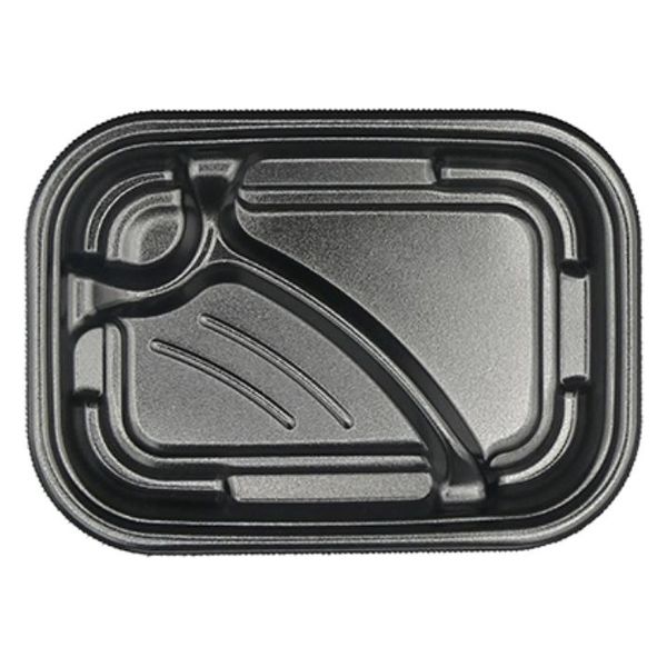 エフピコ 惣菜容器 MFPエルア22-16-1 黒 4M792260 1ケース(800個(50個×16)（直送品）