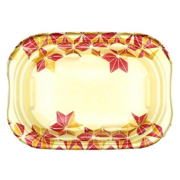 エフピコ 惣菜容器 MFP優デリ18-13(34) 和モダン赤 4M811833 1ケース(800個(50個×16)（直送品）