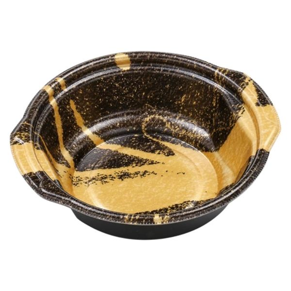 エフピコ 麺容器 MFPホット鍋18小-19(55) 綾部黒 4M771811 1ケース(600個(50個×12)（直送品）