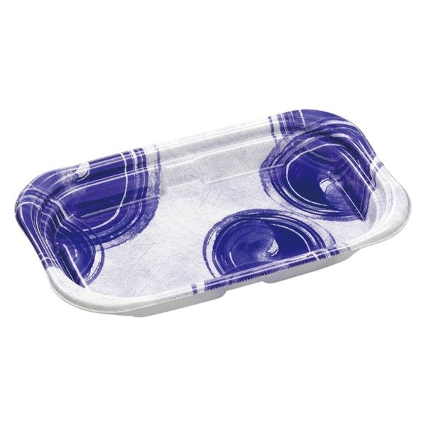 エフピコ 惣菜容器 MFP優デリ25-15(35) えん陶青 4M812555 1ケース(600個(50個×12)（直送品）