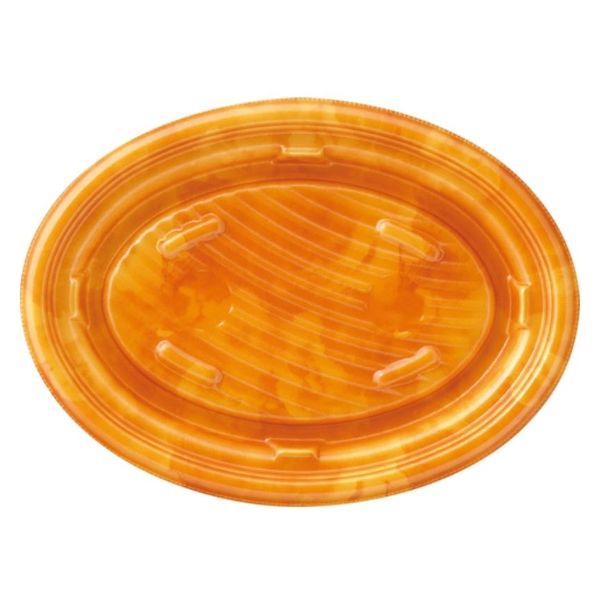 エフピコ 惣菜容器 MFPグラブ楕円24-18 カフェOR 4M902493 1ケース(500個(50個×10)（直送品）