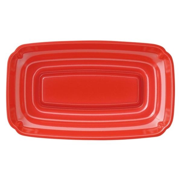 エフピコ 弁当容器 SUうるし22-13(P) 本体 朱W 54982213 1ケース(900個(50個×18)（直送品）