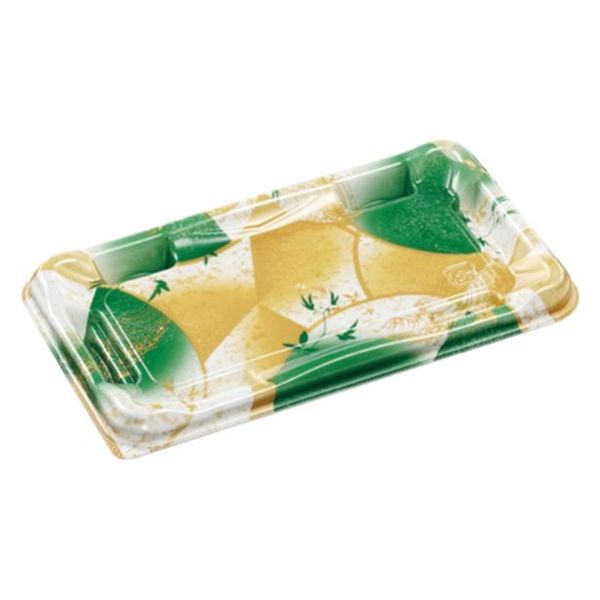 エフピコ 寿司容器 優彩2-5 本体 風光緑 58866205 1ケース(600個(50個×12)（直送品）