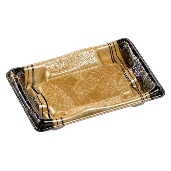 エフピコ 刺身容器 陶彩17-11 本体 祝祭金 59911711 1ケース(1200個(50個×24)（直送品）