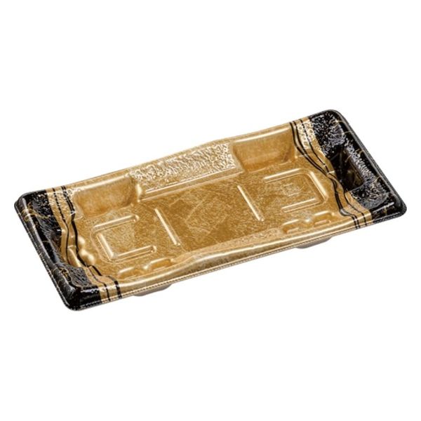 エフピコ 刺身容器 陶彩24-11 本体 祝祭金 59912411 1ケース(900個(50個×18)（直送品）