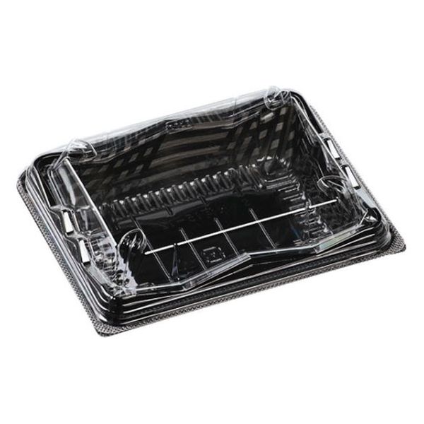 エフピコ フードパック SA氷河15-12 グレイス黒 76241512 1ケース(1200個(50個×24)（直送品）