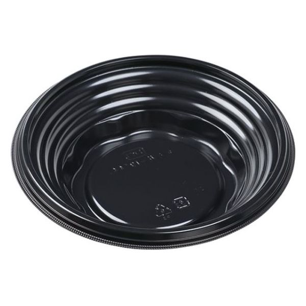 エフピコ どんぶり容器 MSD旬丸丼-19(44) 本体 黒 7E153119 1袋(50個)（直送品）