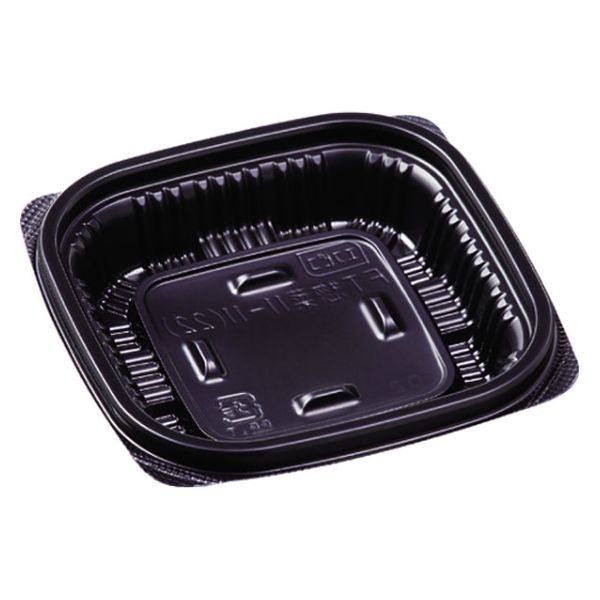 エフピコ 軽食容器 MSD惣菜11-11(22) 黒 7E181112 1ケース(2000個(50個×40)（直送品）