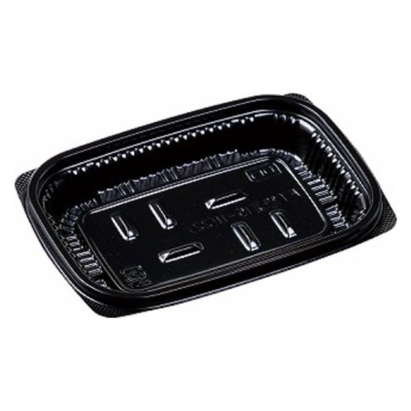 エフピコ 軽食容器 MSD惣菜15-11(22) 黒 7E181512 1ケース(1600個(50個×32)（直送品）