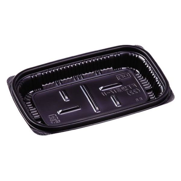 エフピコ 軽食容器 MSD惣菜17-11(22) 黒 7E181712 1ケース(1200個(50個×24)（直送品）