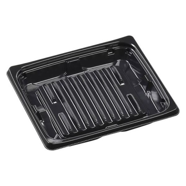 エフピコ 軽食容器 MSDプレイン15-13AG 本体 黒 7E251513 1ケース(1500個(50個×30)（直送品）