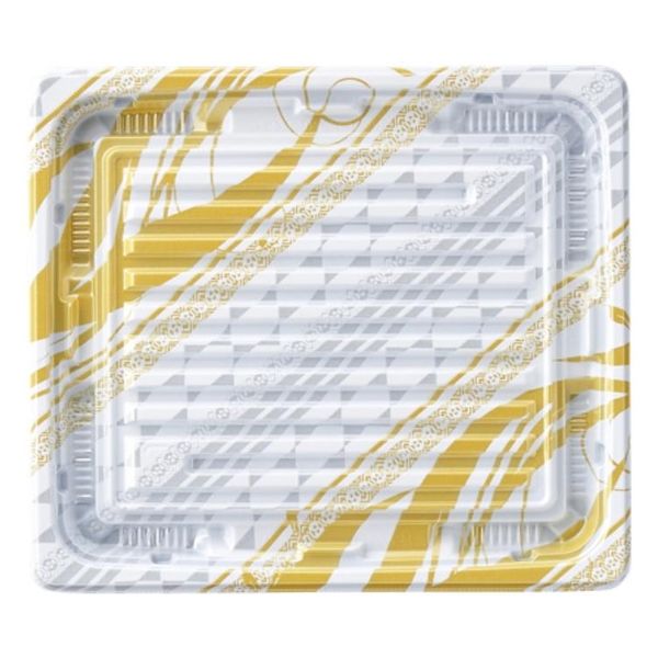 エフピコ 惣菜容器 MSDプレイン20-17ST キラ白金 7E262014 1ケース(600個(50個×12)（直送品）