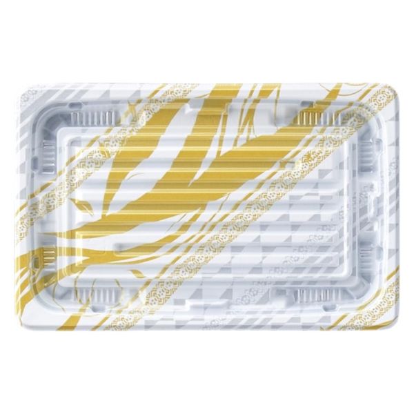 エフピコ 惣菜容器 MSDプレイン20-13ST キラ白金 7E262020 1ケース(900個(50個×18)（直送品）