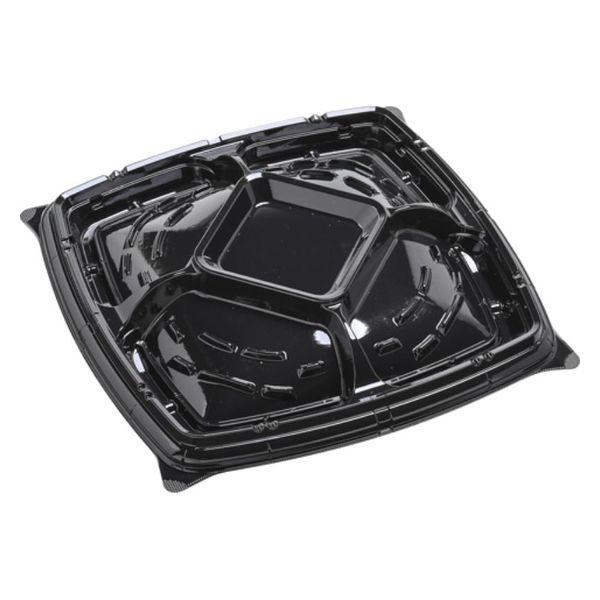 エフピコ オードブル容器 シャトープラッター角40 本体 黒 7E385140 1ケース(200個(10個×20)（直送品）