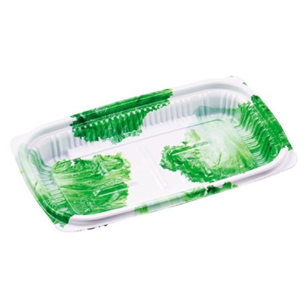 エフピコ 軽食容器 MSD惣菜18-11(22) Gレタス 7E471812 1ケース(1200個(50個×24)（直送品）