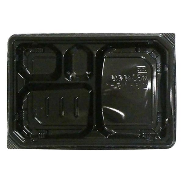 エフピコ 弁当容器 MSD穂高膳23-15-1 黒 7E532315 1ケース(600個(50個×12)（直送品）