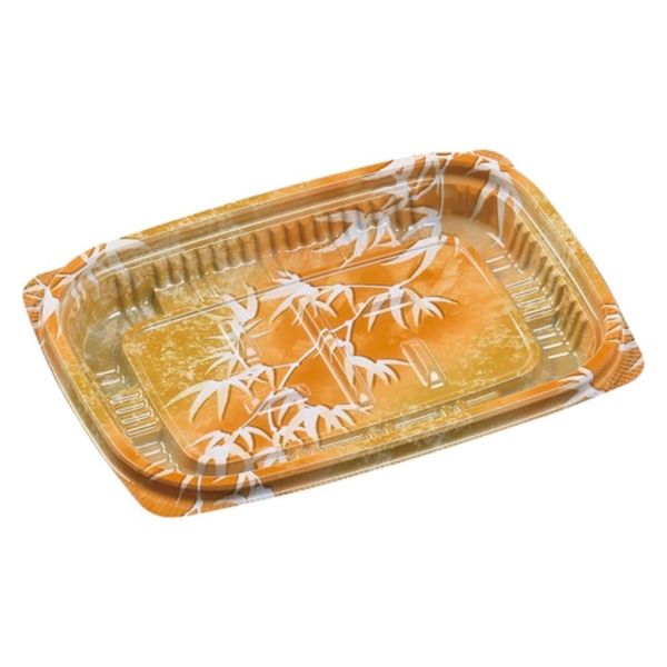 エフピコ 惣菜容器 MSD惣菜15-11(17) 和歌オレンジ 7E541511 1ケース(1600個(50個×32)（直送品）