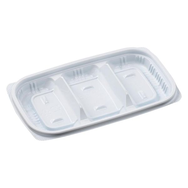 エフピコ 軽食容器 MSD惣菜18-11(17)-3 白 7E811817 1ケース(1200個(50個×24)（直送品）