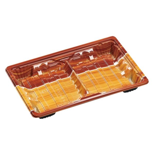 エフピコ 弁当容器 MSDアコード23-15-1もえぎ茶 7E952317 1ケース(800個(50個×16)（直送品）