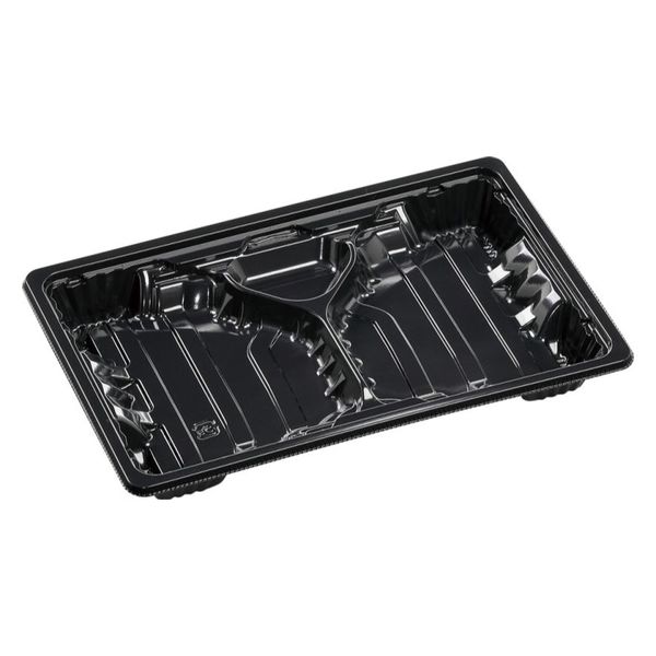 エフピコ 弁当容器 MSDアコード23-15-2黒 7E952320 1ケース(800個(50個×16)（直送品）