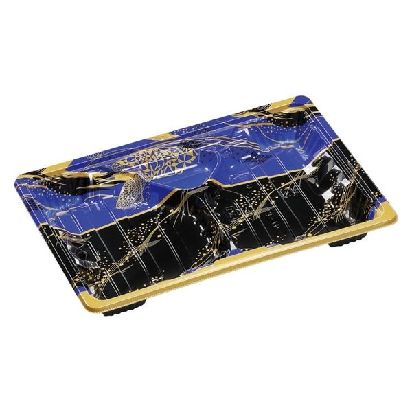 エフピコ 弁当容器 MSDアコード23-15-2万彩青 7E952323 1ケース(800個(50個×16)（直送品）