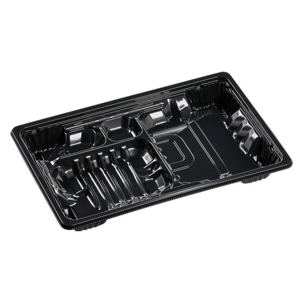 エフピコ 弁当容器 MSDアコード23-15-3黒 7E952325 1ケース(800個(50個×16)（直送品）