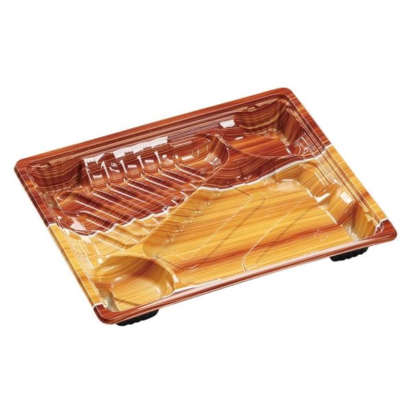 エフピコ 弁当容器 MSDアコード23-19-1もえぎ茶 7E972321 1ケース(600個(50個×12)（直送品）