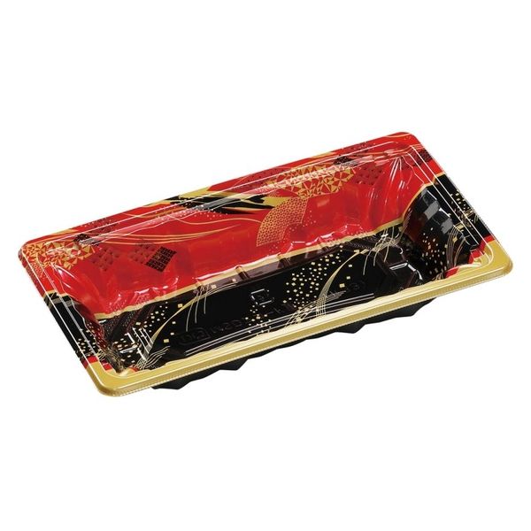 エフピコ どんぶり容器 MSDアコード重21-11(33)万彩赤 7E982113 1ケース(1200個(50個×24)（直送品）